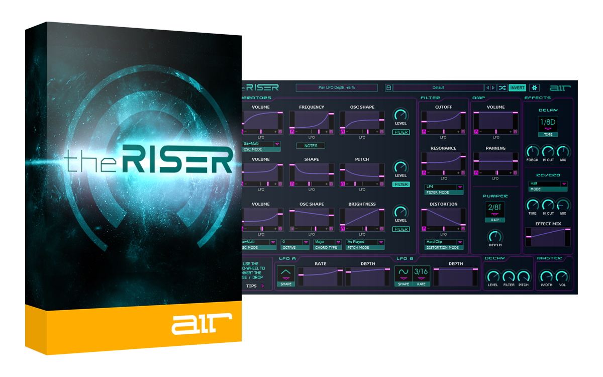 Air Music Tech The  Riser - Epic  Synth (Latest Version)